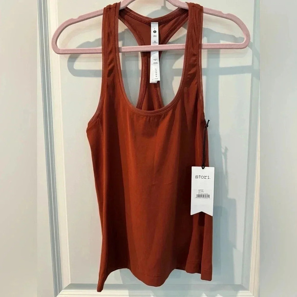 stori Tops - STORI NWT INTRO TANK SIZE 8 IN BRANDY